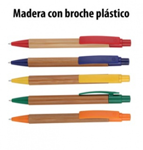 Lapicera de madera